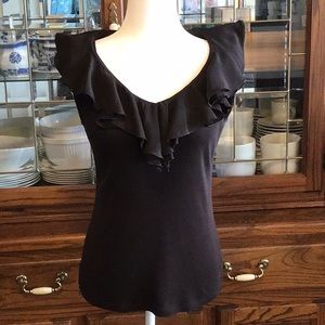 Ralph Lauren ruffle tee shirt